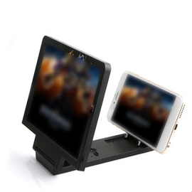 10-14 Inch 3D Fun Screen Amplifier Folding Mobile Phones Magnifying Glass HD Stand Video Amplifier Bracket Enlarge Eye Protector